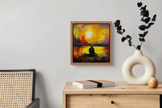 Meditation at Sunset