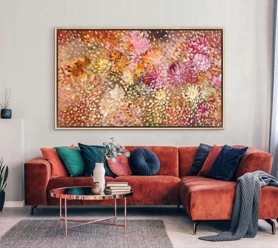 Fireworks of Blooming Petals