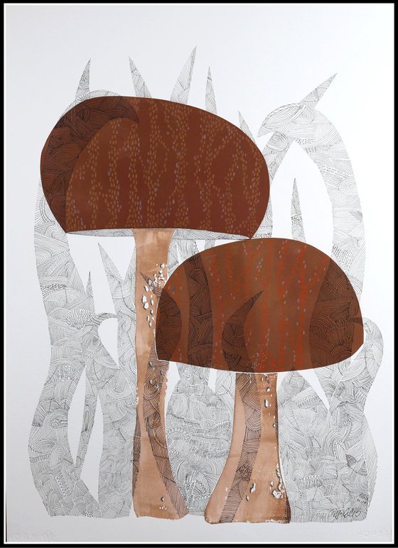 Mushroom foraging