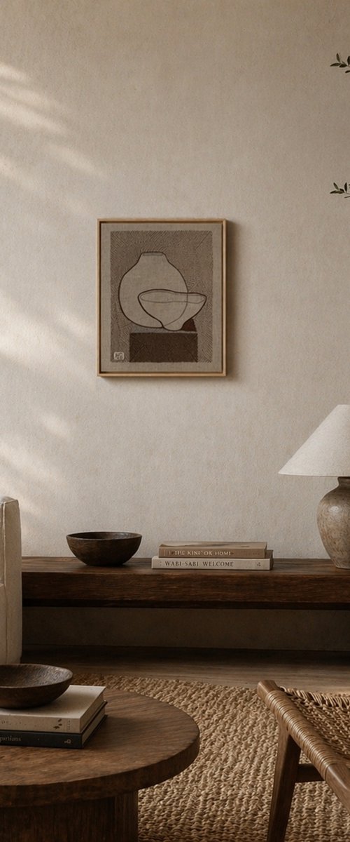 Vase Composition V’26 by Milena Paladino