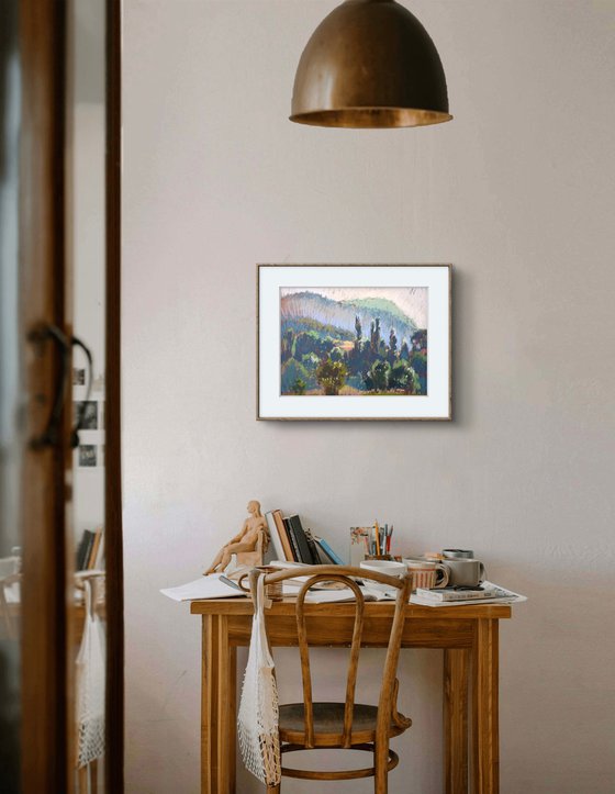 Morning in the Pyrenees