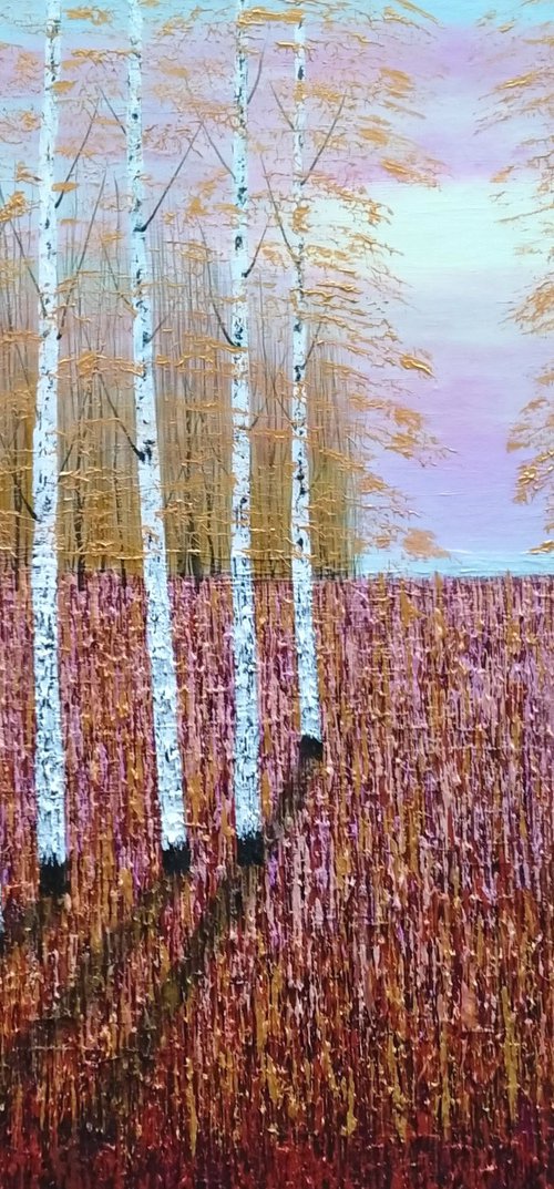 Stillness in Golden Light by Amanda Horvath