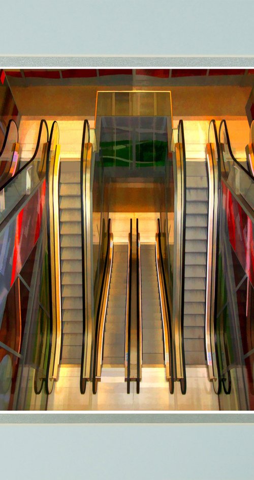 Berlin Escalator by Robin Clarke