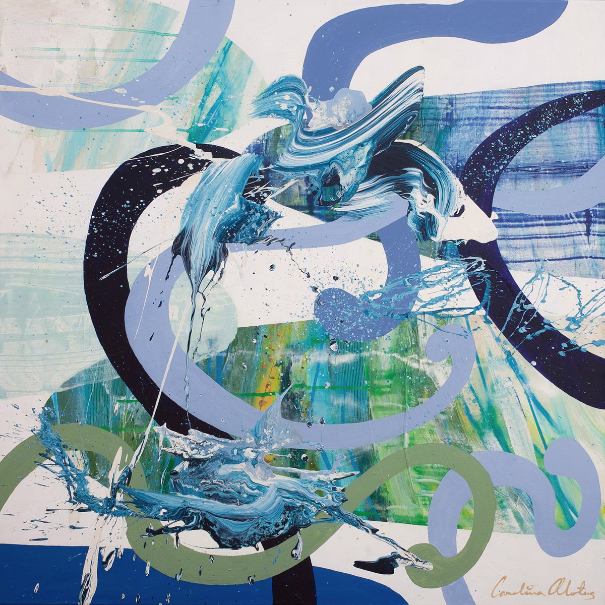 Honolulu By Carolina Alotus, 39 X 39, Artwork For Sale On Artfinder