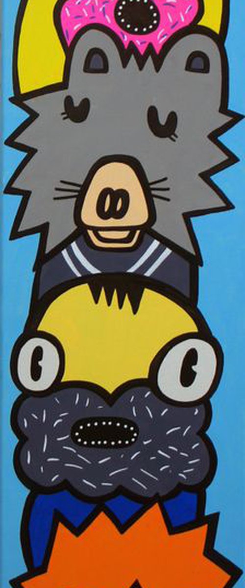 Stand Together 1 (Totem) by Kev Munday