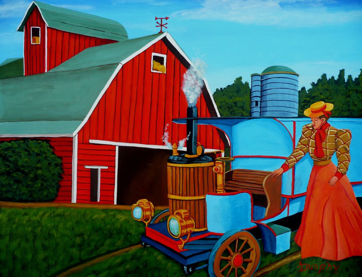 Going To Town by Dunphy Fine Art