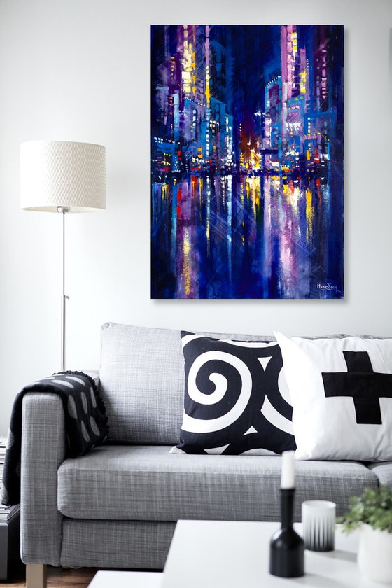 Reflection of the city