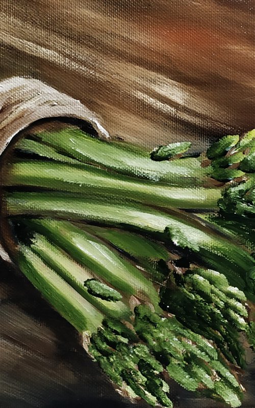 Asparagus by Nataliia Plakhotnyk