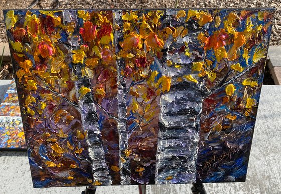 Russet Autumn Birch