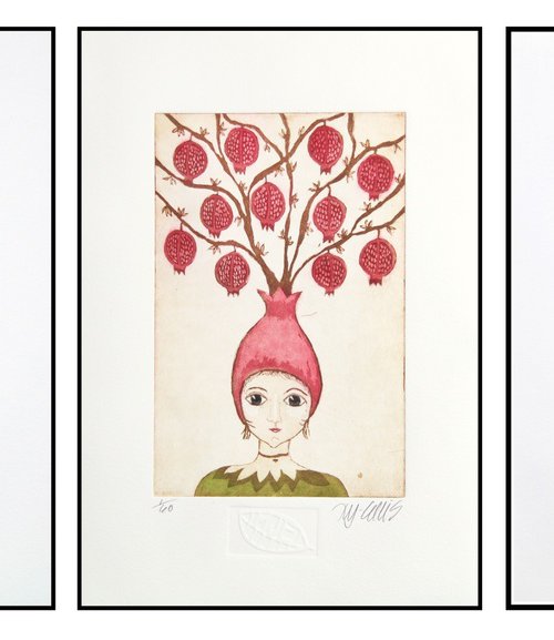 A triplet of Girls by Mariann Johansen-Ellis