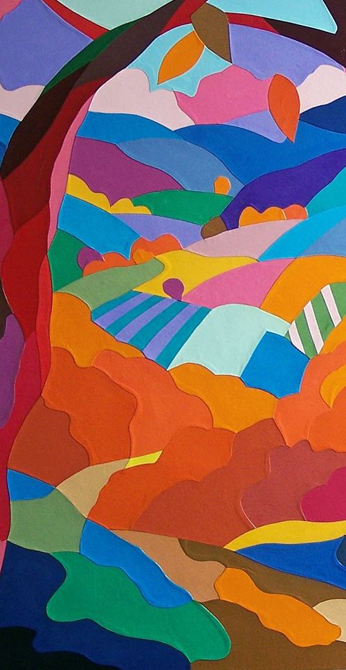 JOYFUL LANDSCAPE by Stephen Conroy