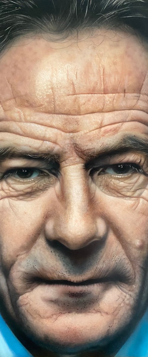 Bryan Lee Cranston by Dolgor Dugarova