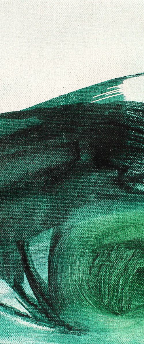 Green Impression III. by Emma Pesti