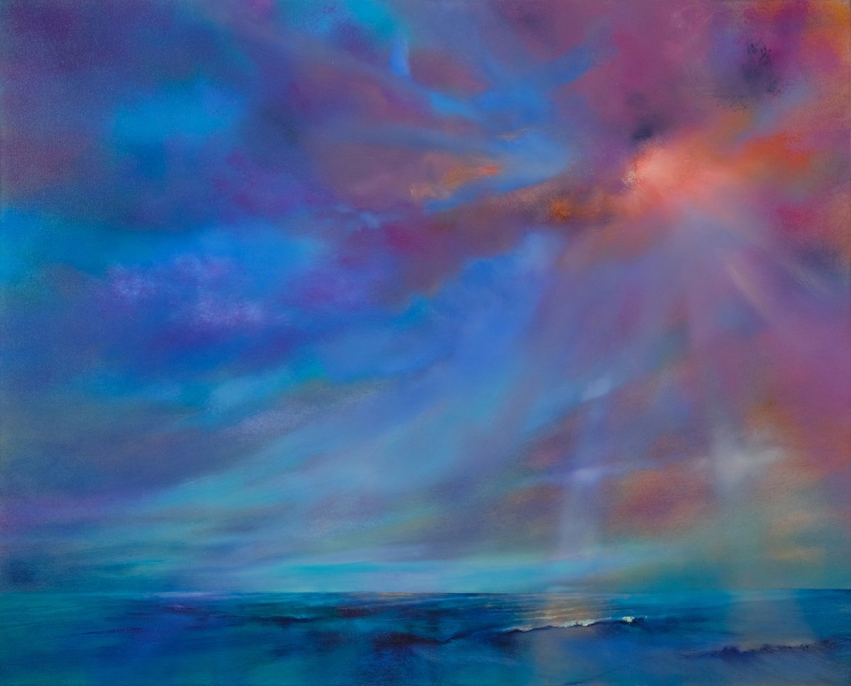 Heavenly playing with colors by Annette Schmucker