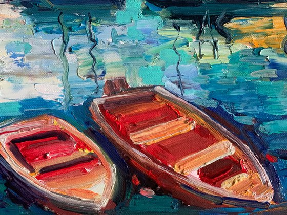 Boats on the river