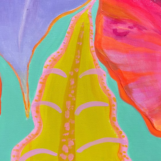 'Rainbow Alocasia'