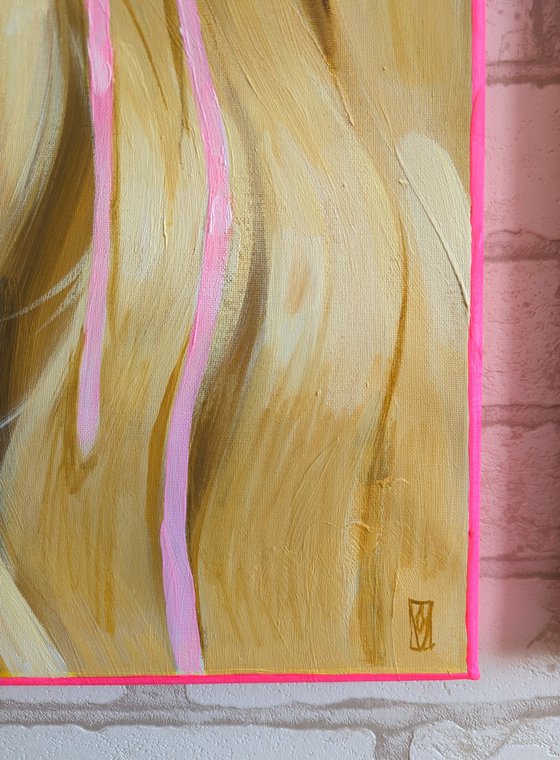 Blonde waves