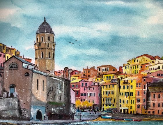 Cinque Terre in Italy