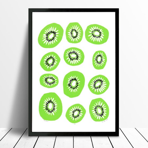 Kiwifruit - Unframed - FREE Worldwide Delivery