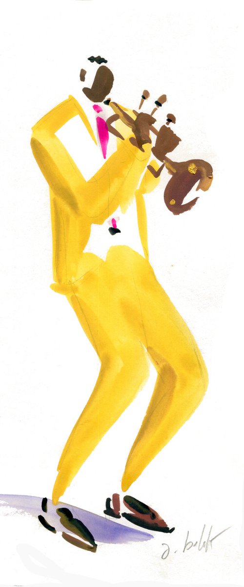 New-Orleans_jazz_player-06 -RESERVED by André Baldet