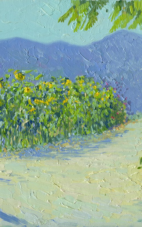 Sunflowers. Bali by Simon Kozhin