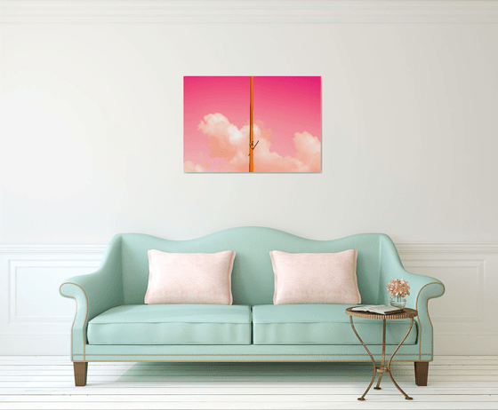 The Pink Half | Limited Edition Fine Art Print 1 of 10 | 90 x 60 cm