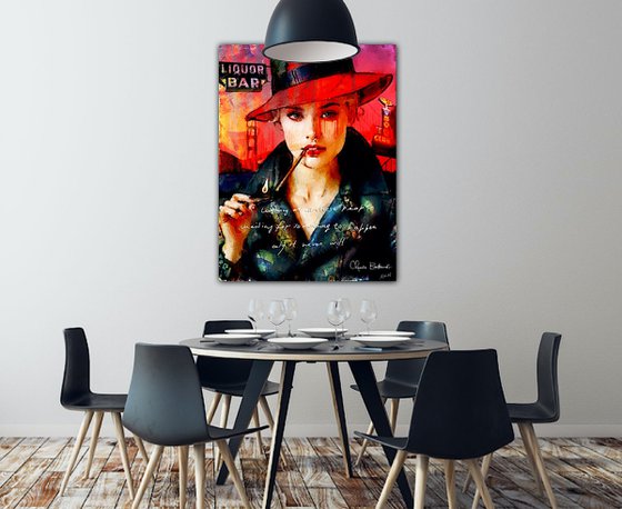 Smoking Lady