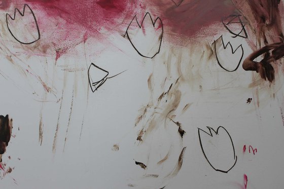 She Paints Outside the Lines No. 8
