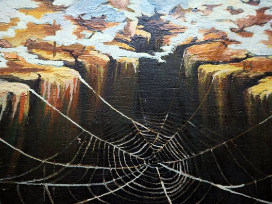 “The Exodus”Triptych on Wood