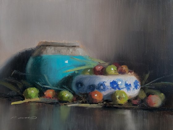 Olives on the Table