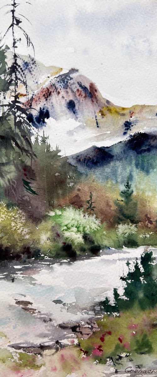 Mountainscape #26 by Eugenia Gorbacheva