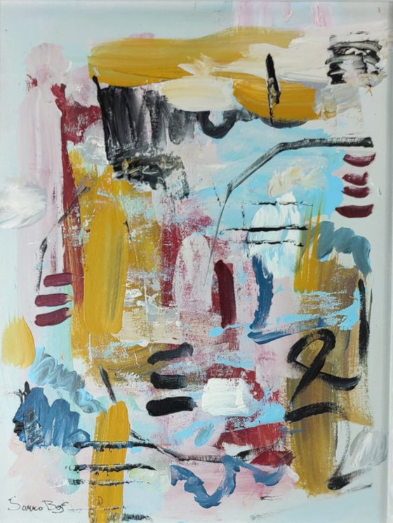 abstract painting za069