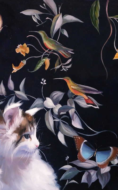 "Wings and Paws" by Lena Vylusk
