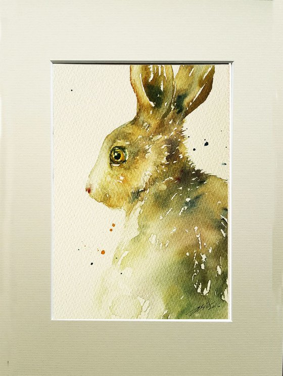 Green Gold Hare