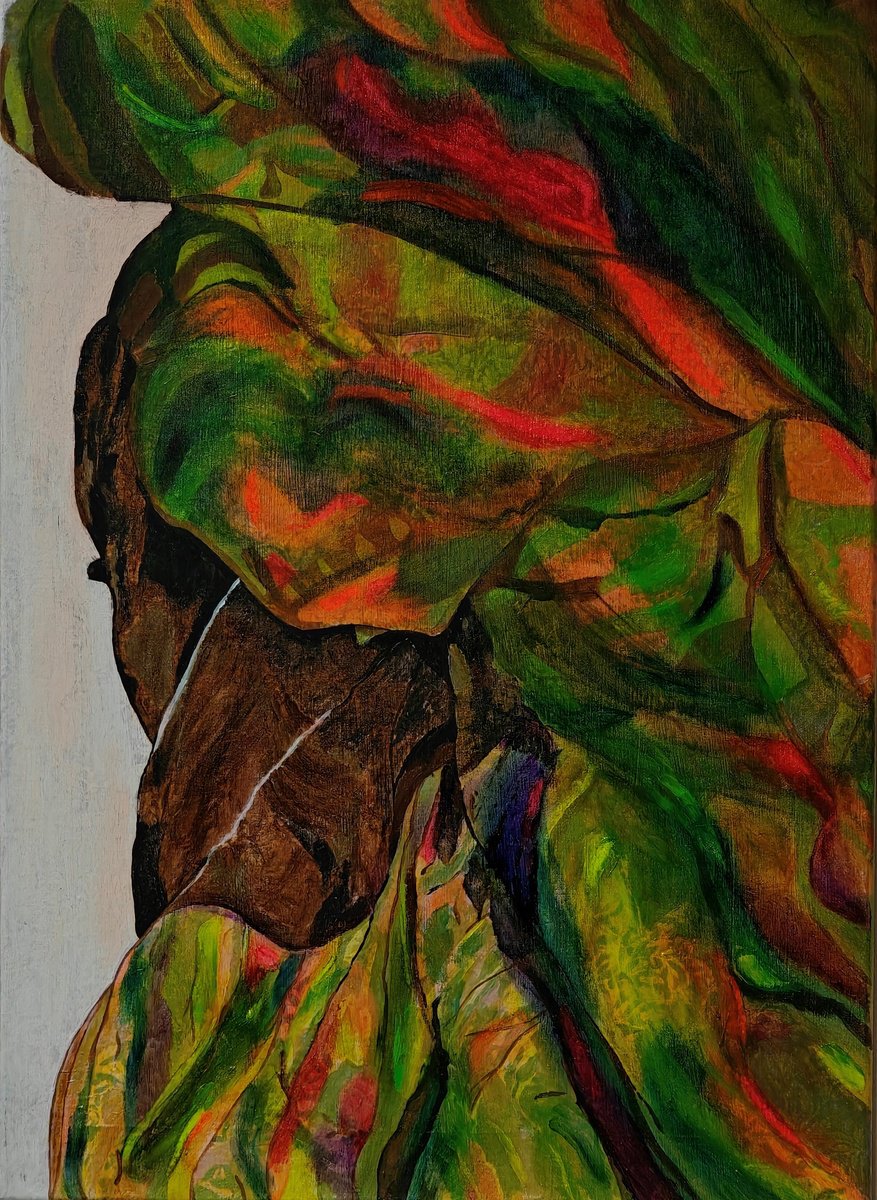 No. 5 Eyes Closed By Mieke Van Os, 20 X 28, Artwork For Sale On Artfinder