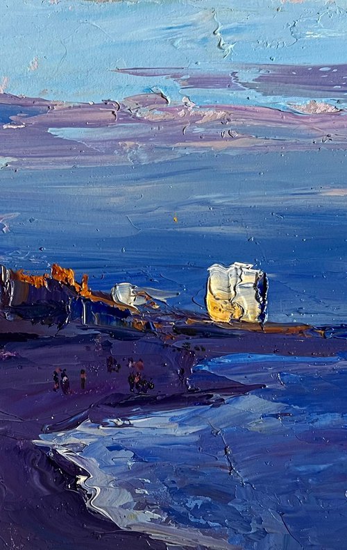 On the Sea Coast by Boris Serdyuk