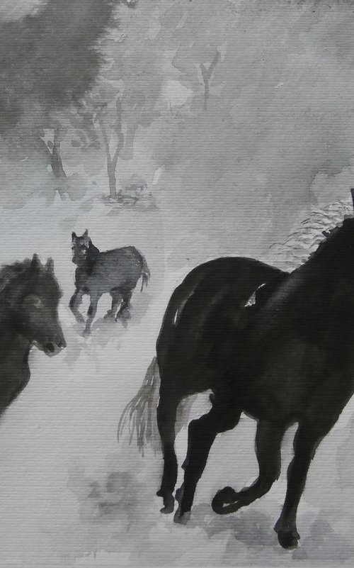 HORSES by Zoran Mihajlović Muza