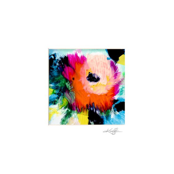 Blooming Magic 193 - Abstract Floral Painting by Kathy Morton Stanion