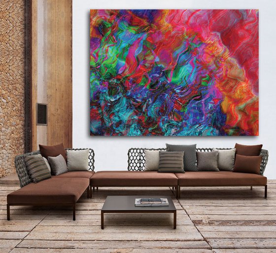 Estudios florales 8/XL large original artwork