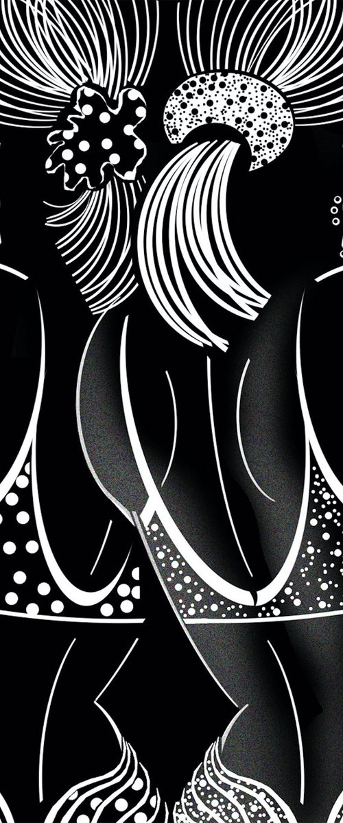 Women Dotty by Phyllis Mahon