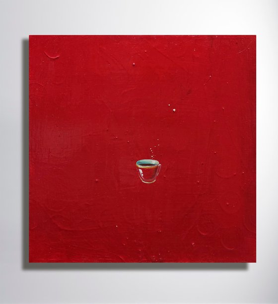 "Still life with a small cup"