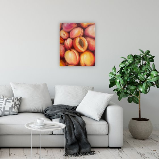 Sweet Peaches, 50 х 60 cm, oil on canvas