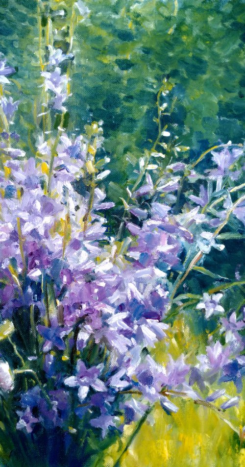 Bellflowers by Valentina Andrukhova