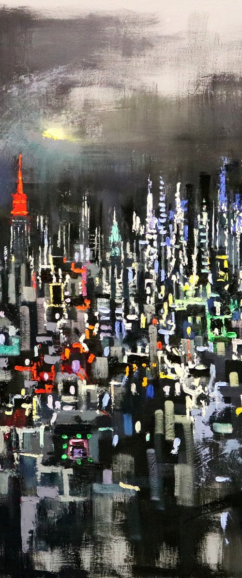 The Silver Moon Manhattan by Chin H Shin