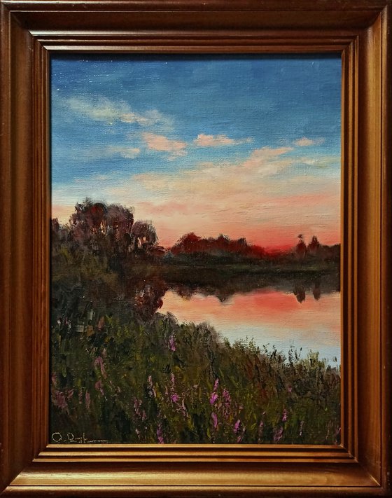 Evening by the lake