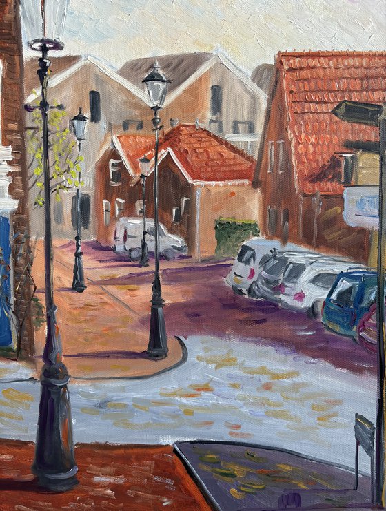 Historic Dutch Street Scene