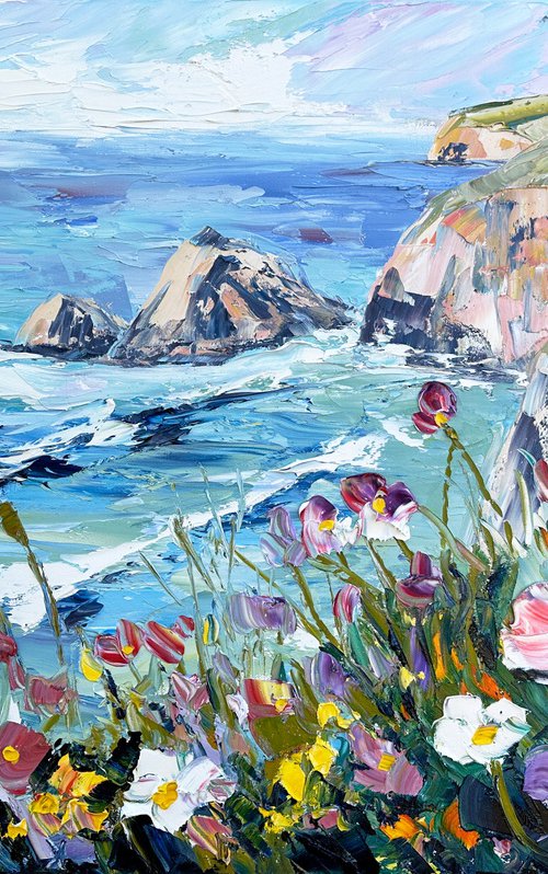 Coastal Abandon by Lisa Elley