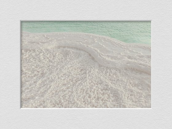 Dead Sea. Near the water.