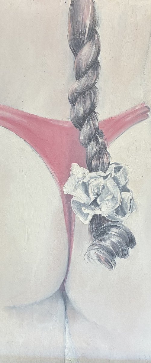 Untitled (Ponytail Rose) by David Kofton