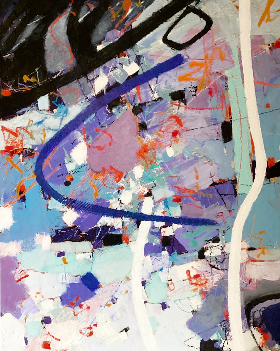 The White Line By Irene Wilkes, 31 X 39, Artwork For Sale On Artfinder